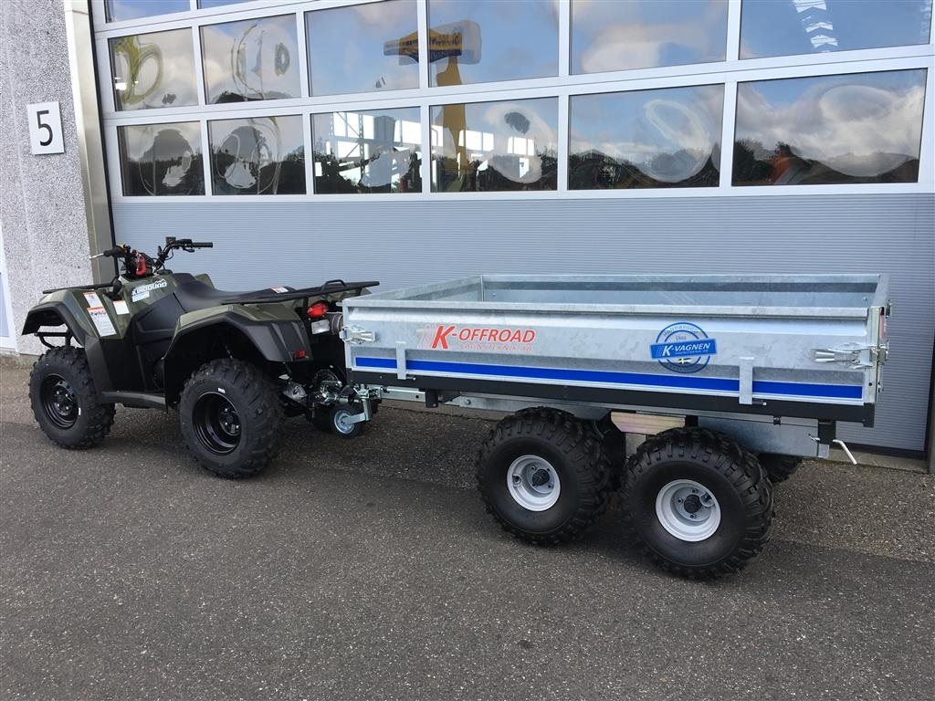 K-Vognen K-Offroad 1,2 tons Boggievagn TILBUD - 3-vejs tip, - Maskinhandel.dk - traktorer og landbrugsmaskiner